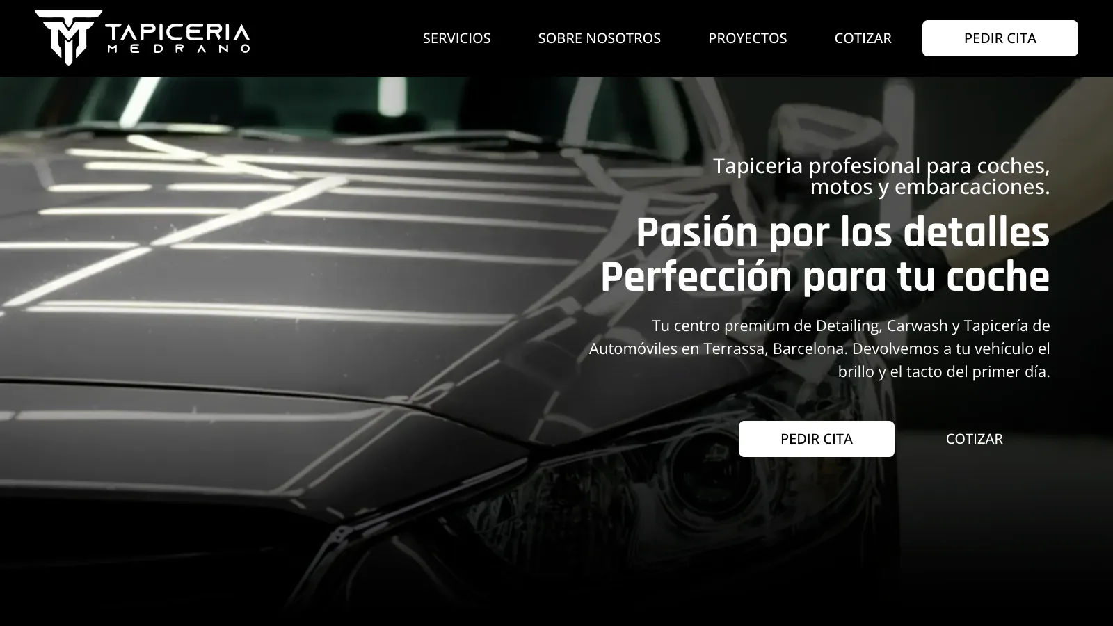 Tapicería Medrano — case study