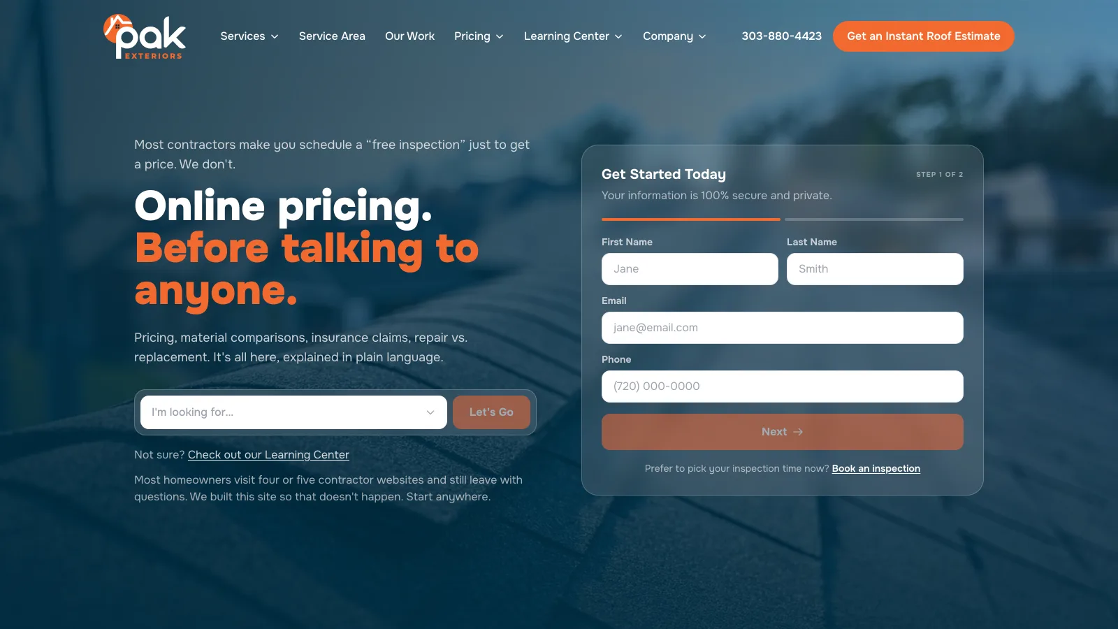 Pak Exteriors — case study